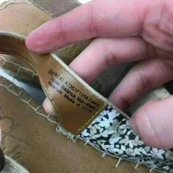 New Life Stride Flats Size 6 Ricki Espadrilles Bow - Picture 8 of 8